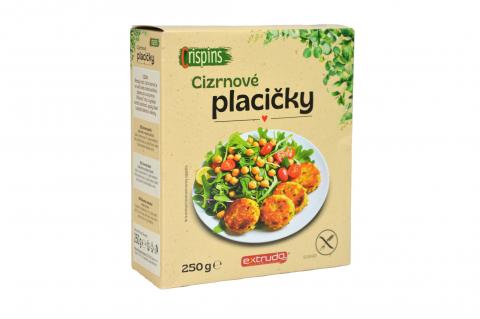 Crispins cizrnové placičky bez lepku - Extrudo 250g