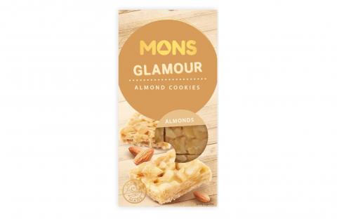 Sušenky GLAMOUR mandlové - VEGAN - Mons 110g