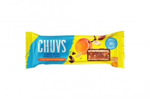 Tyčinka s ovocným pyré - MERUŇKA - CHUVS 30g