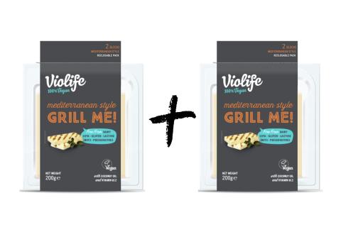 Akce Středomořský blok GRILL ME!!! - VEGAN - Violife 2x200g 