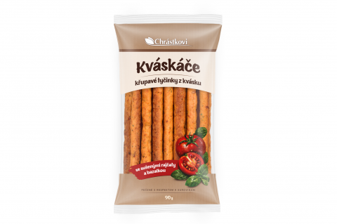 Kváskáče - rajče a bazalka - Chrástkovi 90g