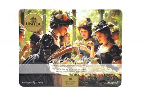 Kolekce černého cejlonského čaje (plech) - Unitea 2gx36 