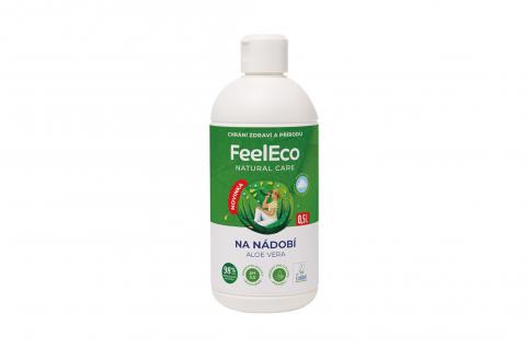 Prostředek na mytí nádobí - aloe vera - vegan - Feel Eco 500ml