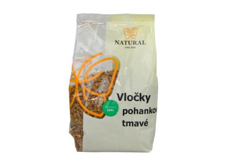 Vločky pohankové tmavé instantní - Natural 300g