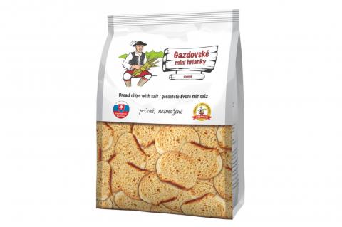 Gazdovské mini topinky SOLENÉ - SlovChips 140g
