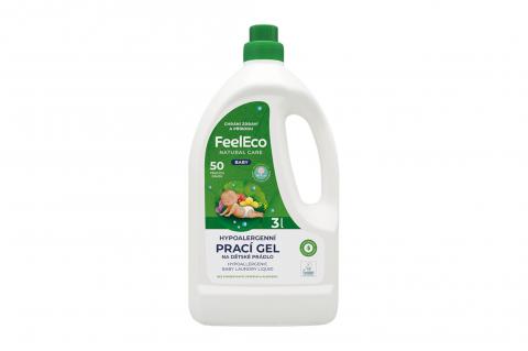 Prací gel na dětské prádlo - vegan - Feel Eco 3000ml