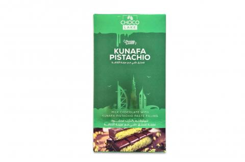 Dubajská čokoláda Kunafa Pistachio 190g - originální receptura z Jordánska