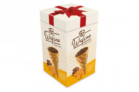 Mini kornoutky KARAMEL - Wafino 180g