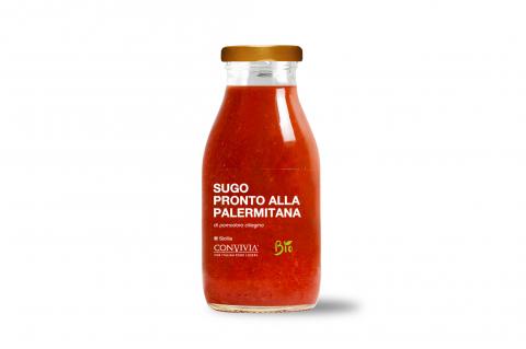 Cherry sicilská rajčatová omáčka Palermitana BIO - VEGAN - Convivia 250g  