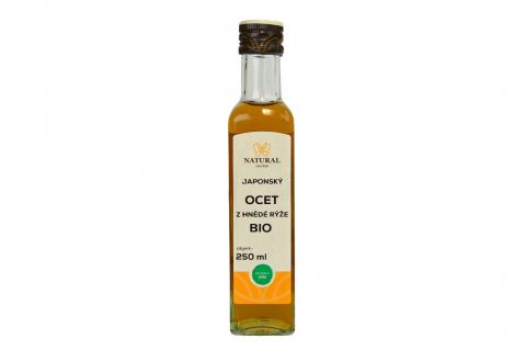 Ocet z hnědé rýže japonský BIO - Natural 250ml