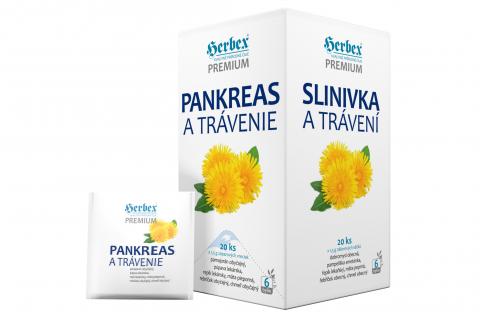 Čaj Slinivka a trávení - Herbex 20x1,5g