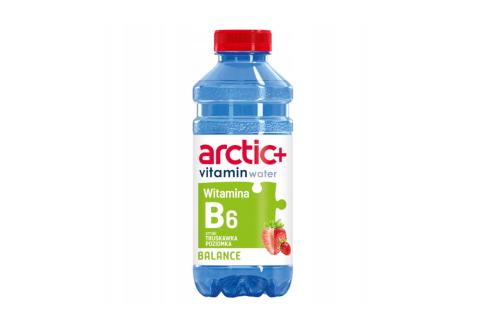 Funkční voda nesycená - B6 jahoda - Arctic+ Balance 600ml