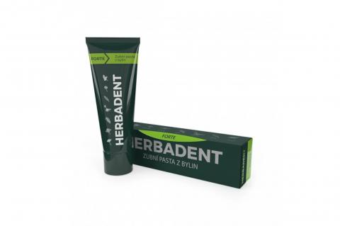 Zubní pasta s fluorem FORTE - Herbadent 100g
