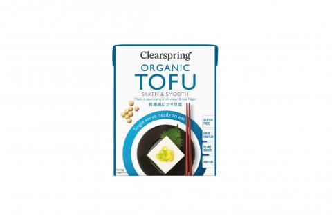 Hedvábné tofu BIO - bez lepku - Clearspring 200g