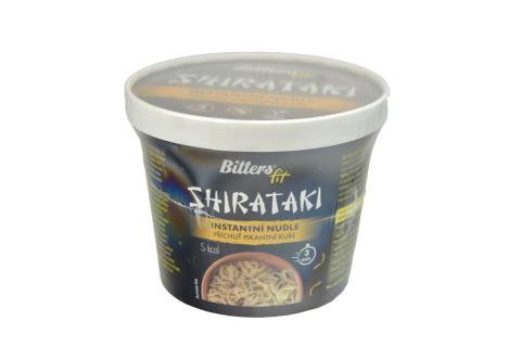 Shirataki instantní nudle, polévka pikantní kuře - Bitters Fit 205g
