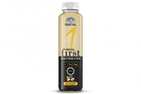 Funkční voda Kokos a ananas s vitamíny a minerály - Fructal 500ml