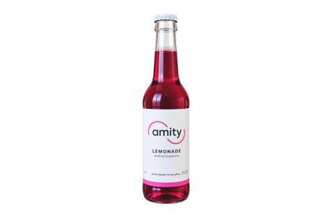 Limonáda MALINA (záloha) - Amity 330ml