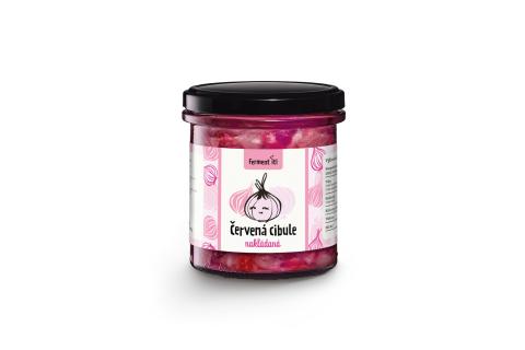 Nakládaná červená cibule - ferment it! 340g