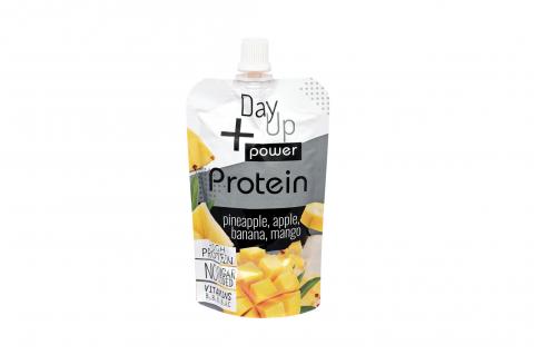 Kapsička PROTEIN ananas, jablko, banán, mango bez přidaného cukru - DayUp 100g