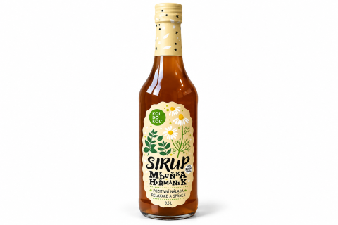 Sirup Meduňka a heřmánek - Koldokol 500ml