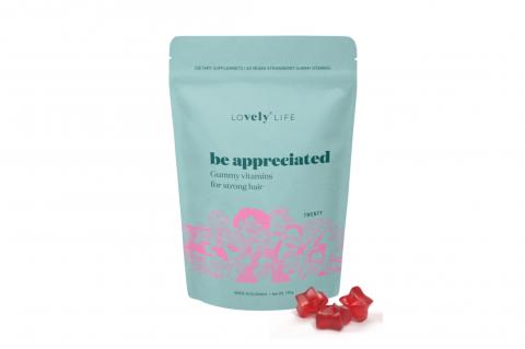 Vitamíny pro silné vlasy "be appreciated" - výživový doplněk - LoVely Life 150g