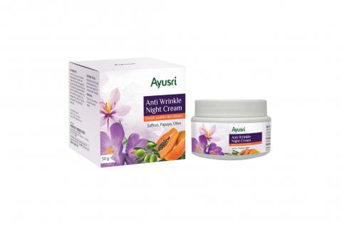 Noční krém proti vráskám - Ayusri 50g