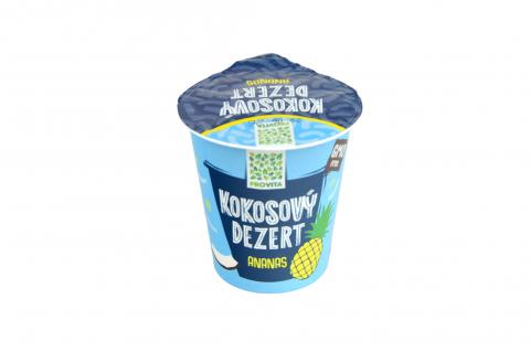 Dezert kokosový ananas - bez laktózy - PROVITA 140g