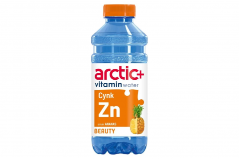Ovocný vitamínový nápoj nesycený - Zn ananas - Arctic+  600ml