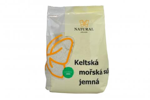 Sůl keltská mořská jemná - Natural 500g