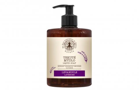 Přírodní tekuté mýdlo LEVANDULE - Natava 500ml