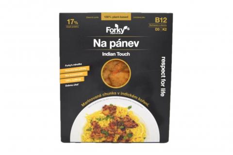 Na pánev - Indian Touch 2 porce - marinované kousky VEGAN - Forky´s 250g