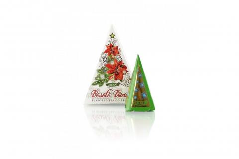 Čaj Vánoční pyramida Veselé Vánoce - Liran 1x3x2g
