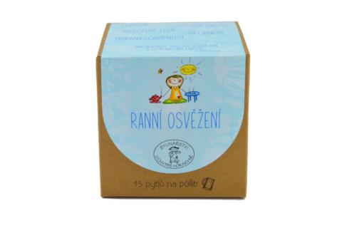 Čaj porcovaný RANNÍ OSVĚŽENÍ - Bylinářství U Chytré Horákyně 15x3g