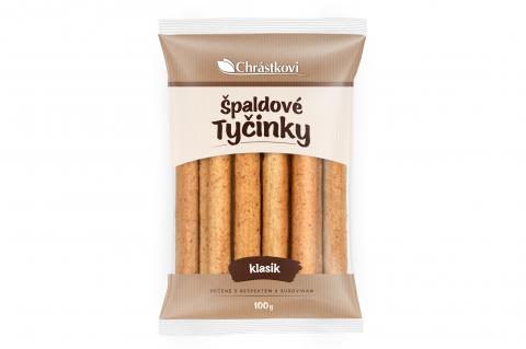 Špaldové tyčinky - klasik - Chrástkovi 100g