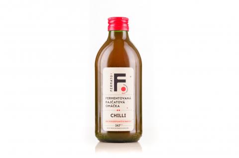 Fermentovaná rajčatová omáčka - CHILLI - Fermato 347ml