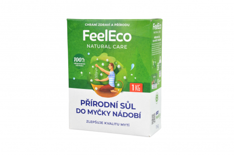 Přírodní čistá sůl do myčky nádobí - vegan - Feel Eco 1000g
