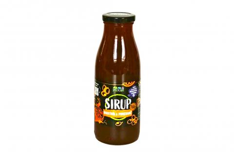Sirup rakytník - pomeranč s třtinovým cukrem - The Pelikans 500ml