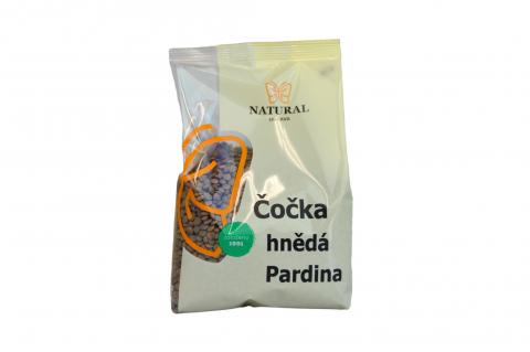 Čočka hnědá Pardina - Natural 400g