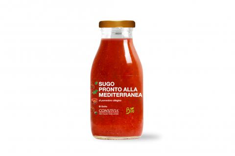 Cherry sicilská rajčatová omáčka Mediterranea BIO - VEGAN - Convivia 250g