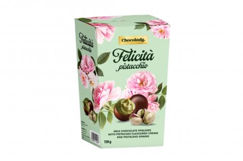 Pralinky Felicita - pistácie - Chocolady 150g