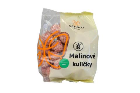Malinové kuličky bez lepku - Natural 150g