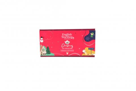 Čaj Vánoční pyramidky - Červená kouzla BIO - English Tea Shop 6x2g
