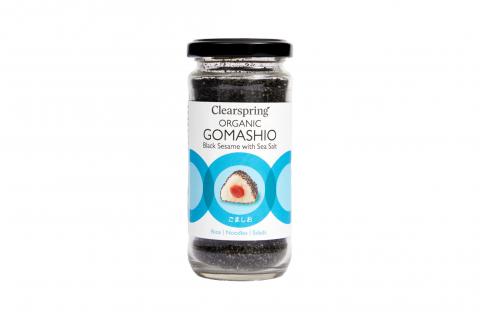 Černý sezam s mořskou solí - Clearspring 100g