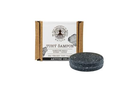 Tuhý šampon AKTIVNÍ UHLÍ - Natava 20g