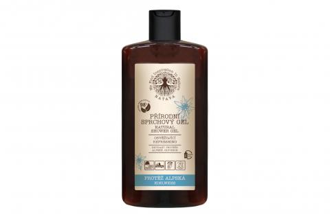 Přírodní sprchový gel PROTĚŽ ALPSKÁ - Natava 250ml