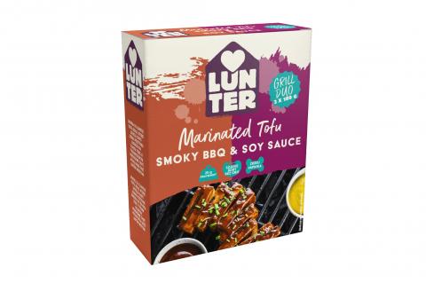 Tofu marinované Smoky BBQ & Soy Sauce - Lunter 360g