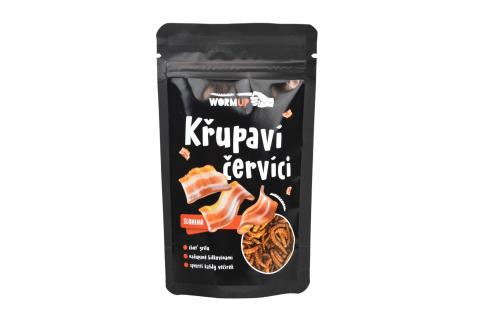 Křupaví červíci SLANINA - WormUP 20g