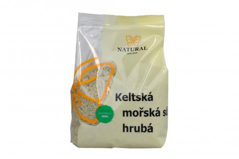 Sůl keltská mořská hrubá - Natural 500g