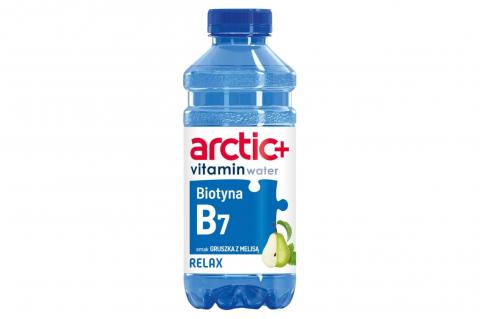 Ovocný vitamínový nápoj nesycený - B7 hruška s meduňkou - Arctic+ 600ml