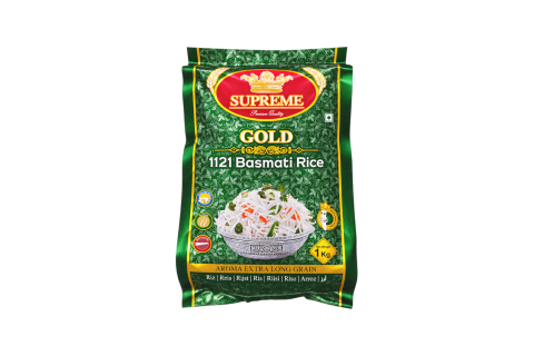 Basmati rýže Supreme Gold - 1kg